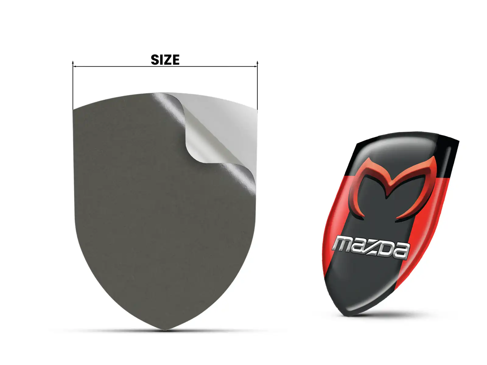Mazda Hood Emblems Pro Max Resilient Elegant Performance